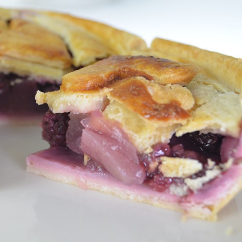 Blackberry and Bramley Apple Pie - Gluten Free Pie 